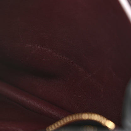 Saint Laurent Smooth Calfskin Monogram Cassandra Clasp Bag Black 9 of 19