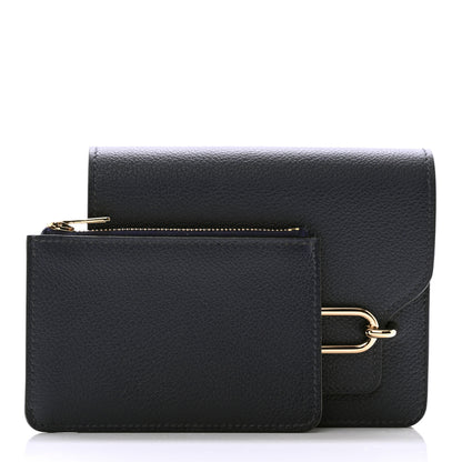 Hermes Evercolor Roulis Slim Wallet Bleu Nuit 3 of 8