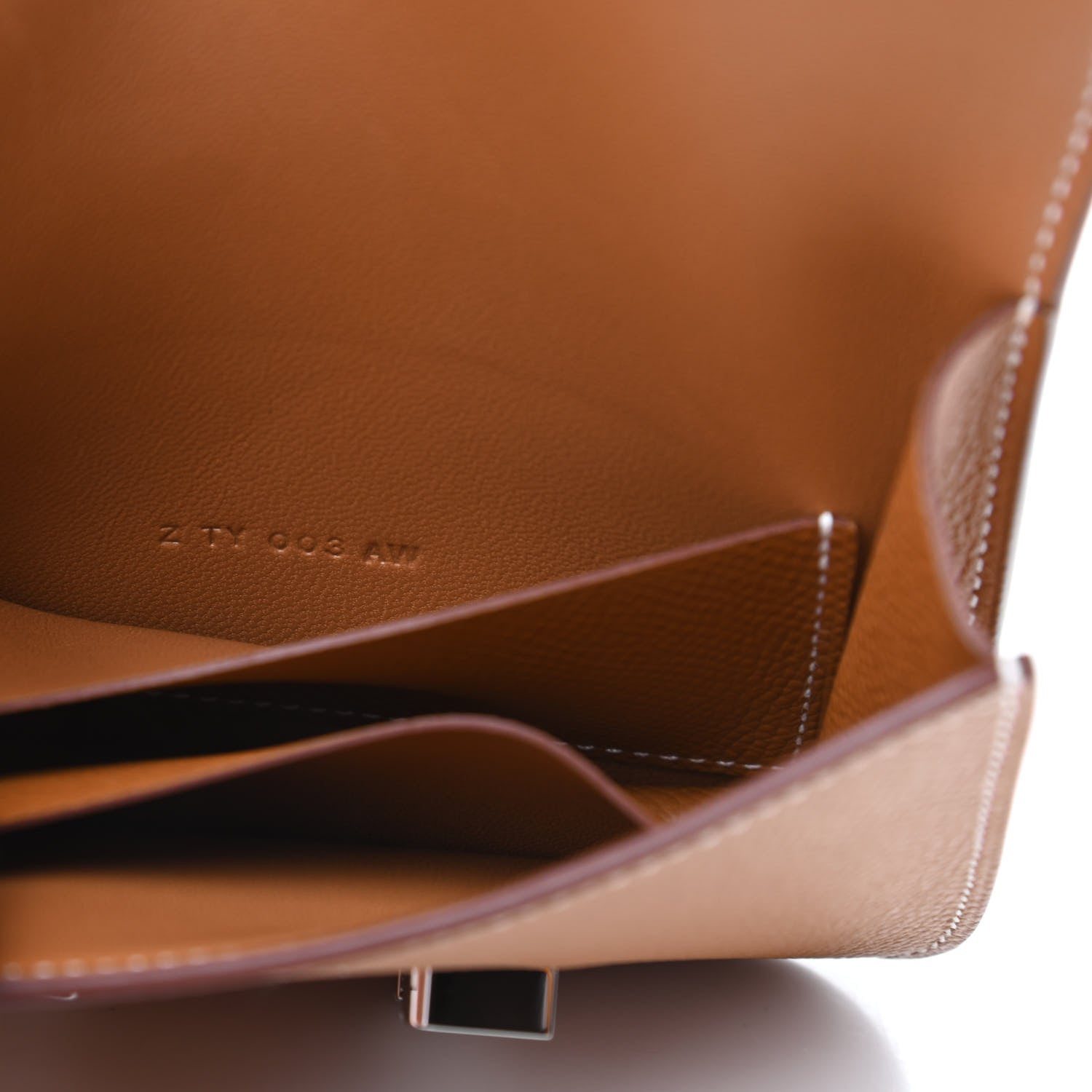 Hermes Epsom Constance Slim Wallet Gold 7 of 10