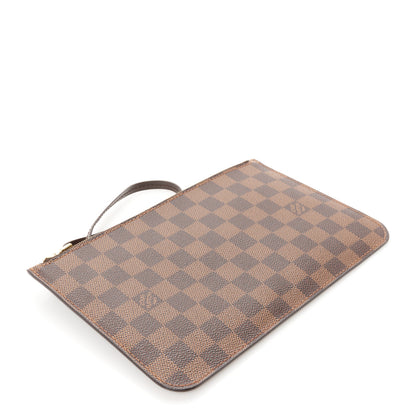 Louis Vuitton Damier Ebene Neverfull MM GM Pochette 4 of 8