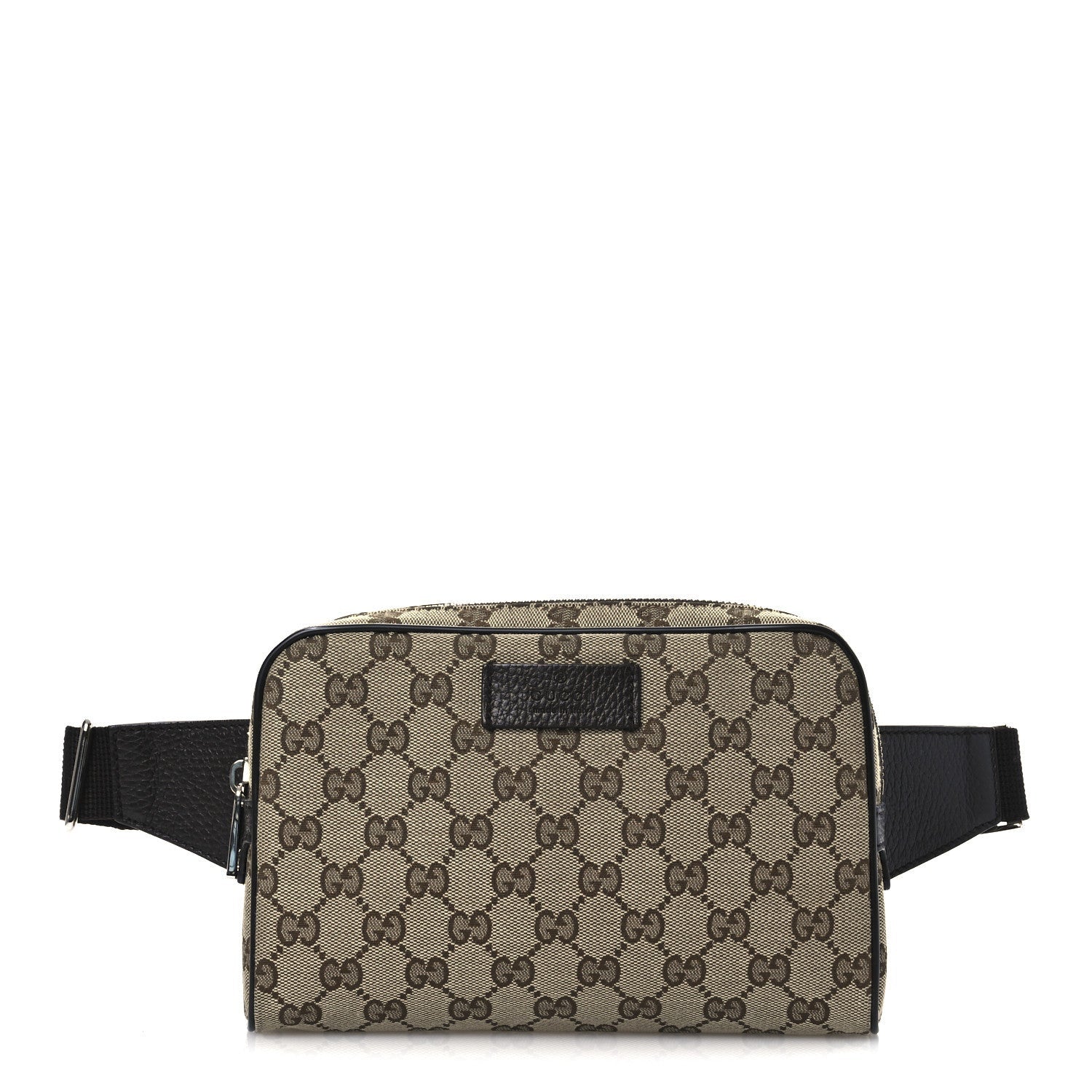 Gucci Monogram Belt Bag Dark Brown 1 of 7