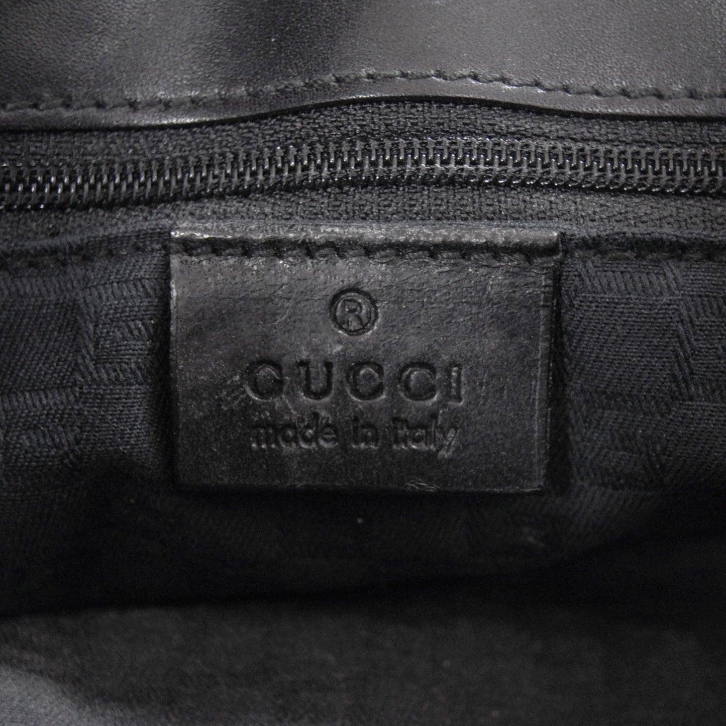 Matte Leather Horsebit Shoulder Bag Black