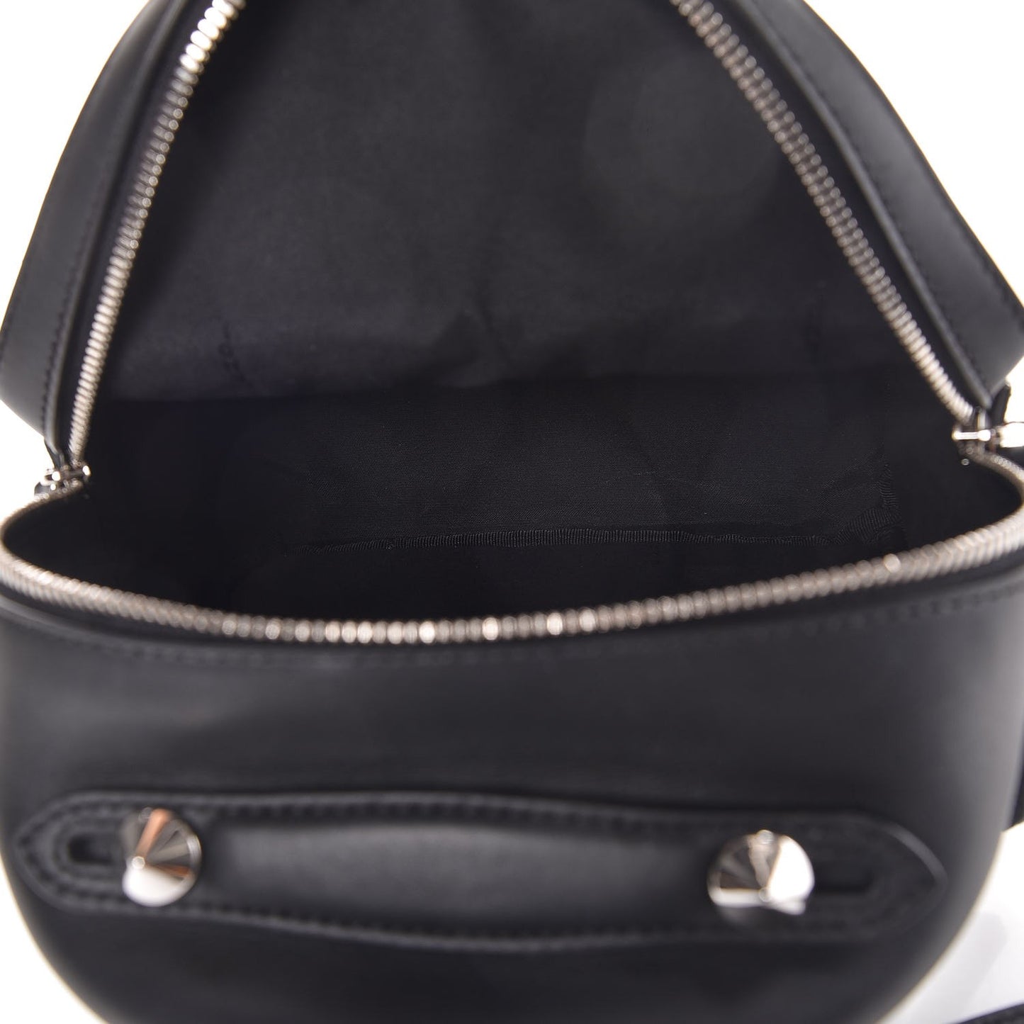 Vitello Century Fun Fair Metal Studded Mini Backpack Black Multicolor