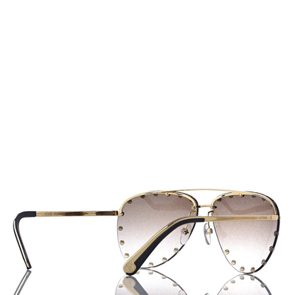 Louis Vuitton The Party Aviator Gradient Sunglasses Z0914U Brown 4 of 9