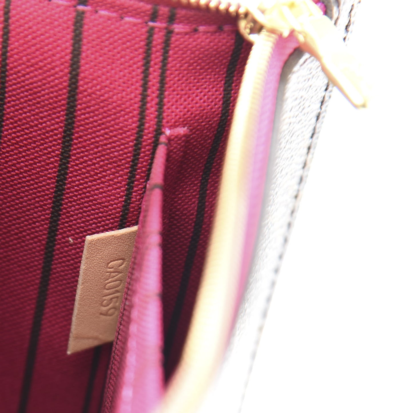 Monogram Neverfull MM GM Pochette Pivoine