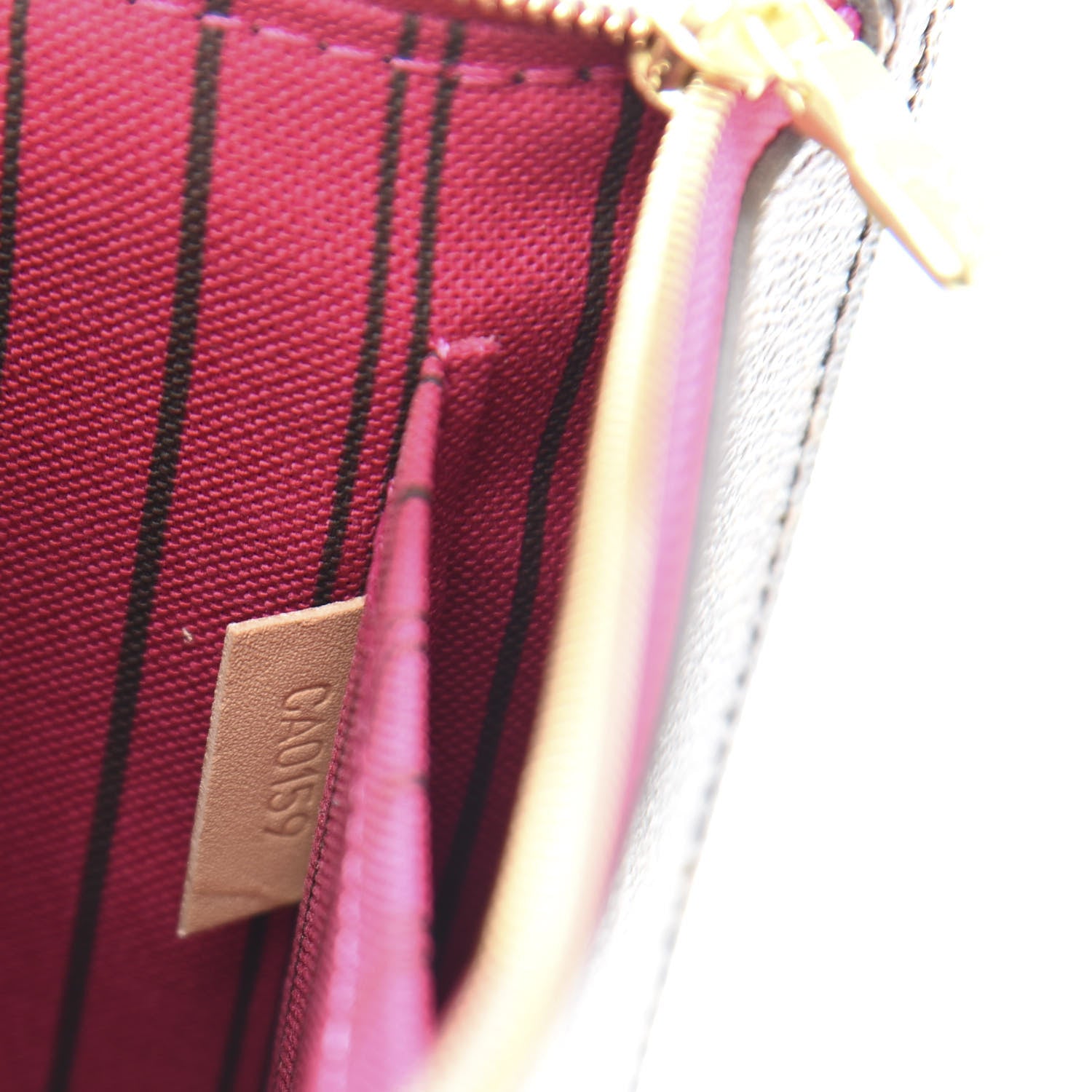 Louis Vuitton Monogram Neverfull MM GM Pochette Pivoine 7 of 9