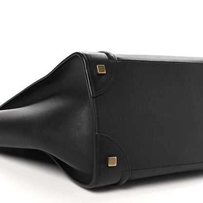 Celine Smooth Calfskin Mini Luggage Black 8 of 10