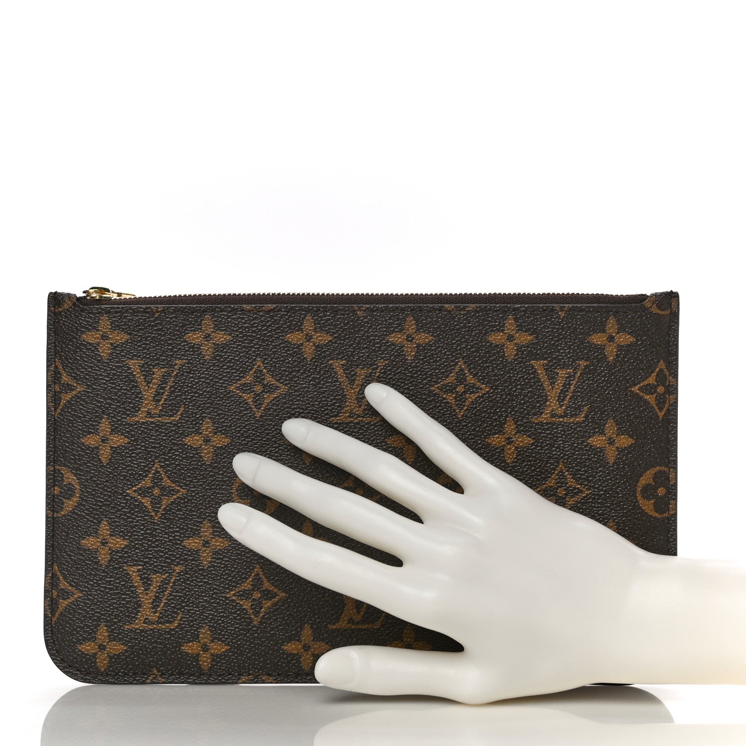 Louis Vuitton Monogram Neverfull MM GM Pochette 2 of 11