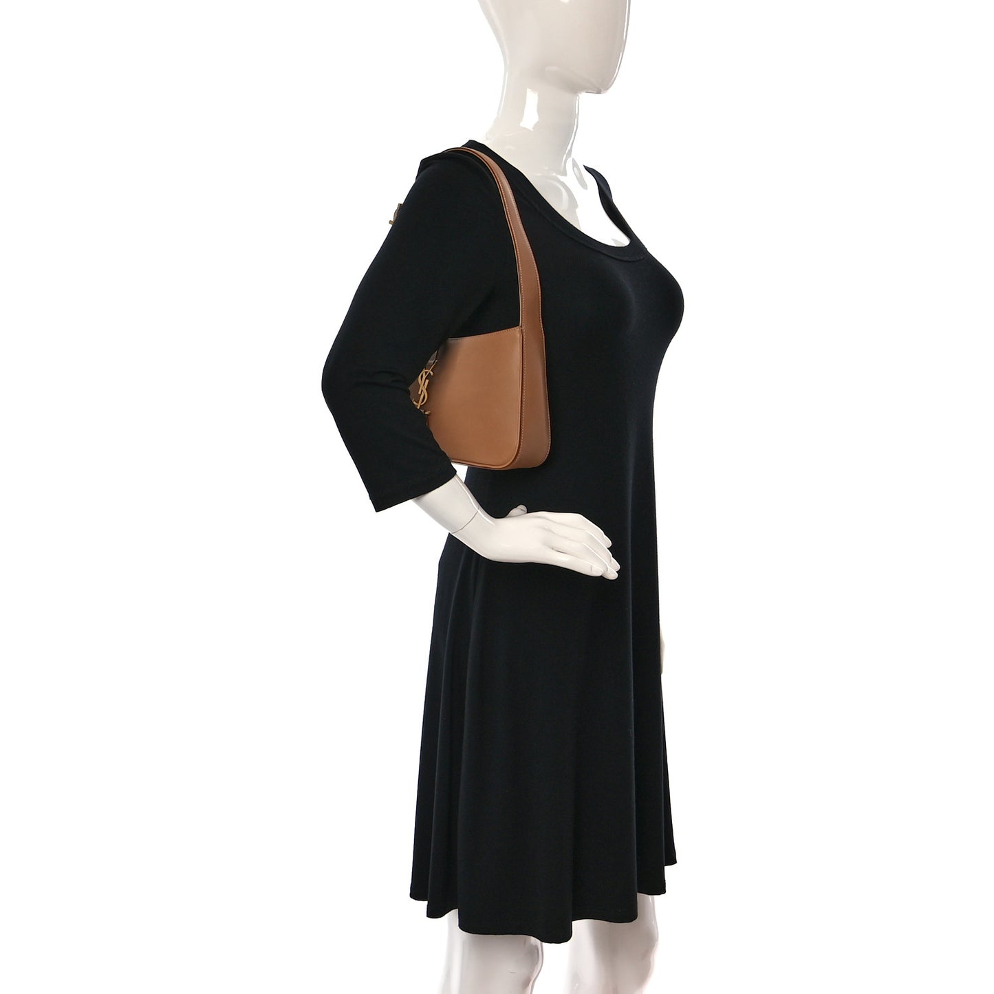 Smooth Calfskin Le 5 A 7 Hobo Brown