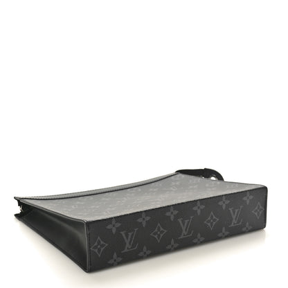 Louis Vuitton Monogram Eclipse Pochette Voyage MM 4 of 7