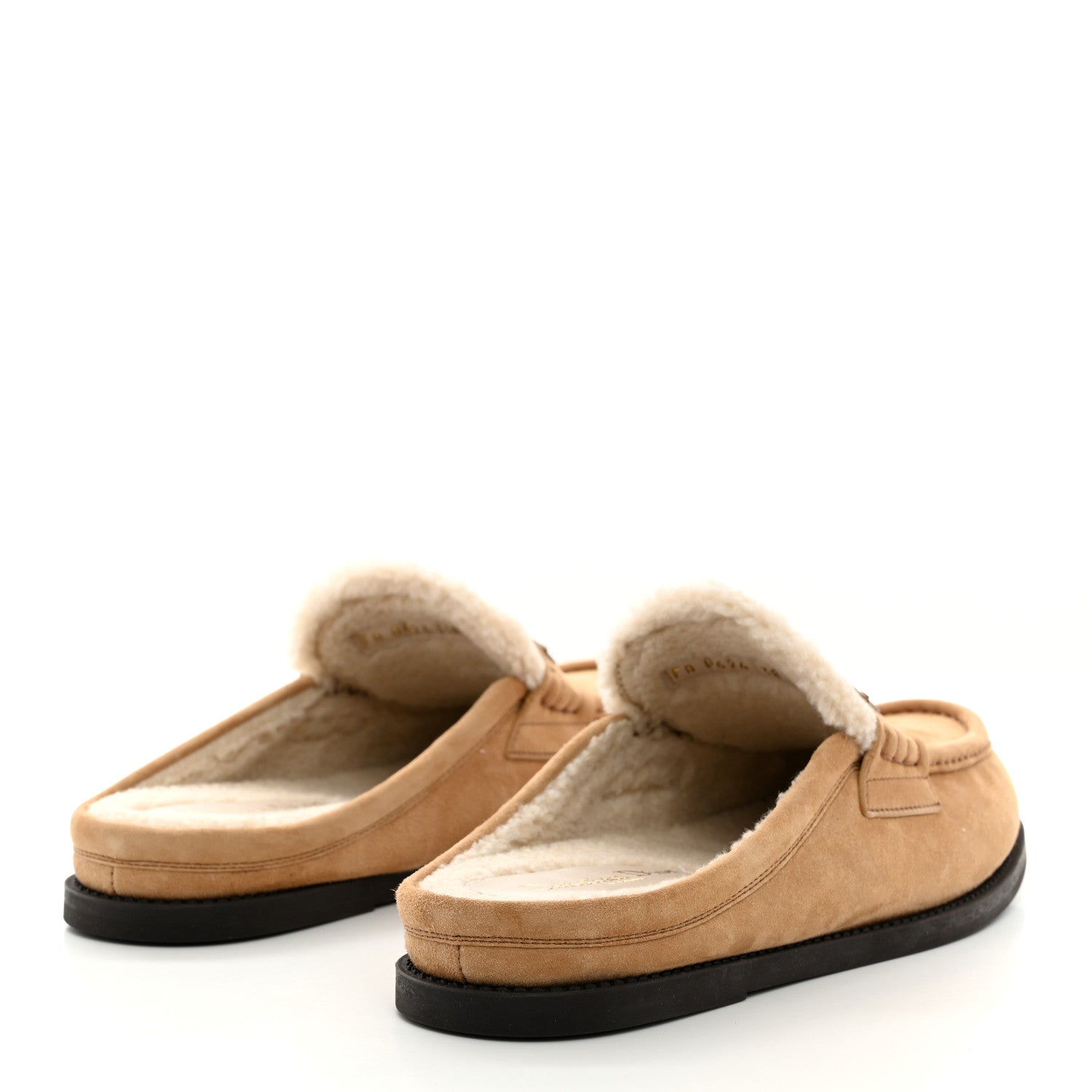 Christian Dior Suede Goatskin Boy Loafer Mule 38 Chestnut 4 of 8