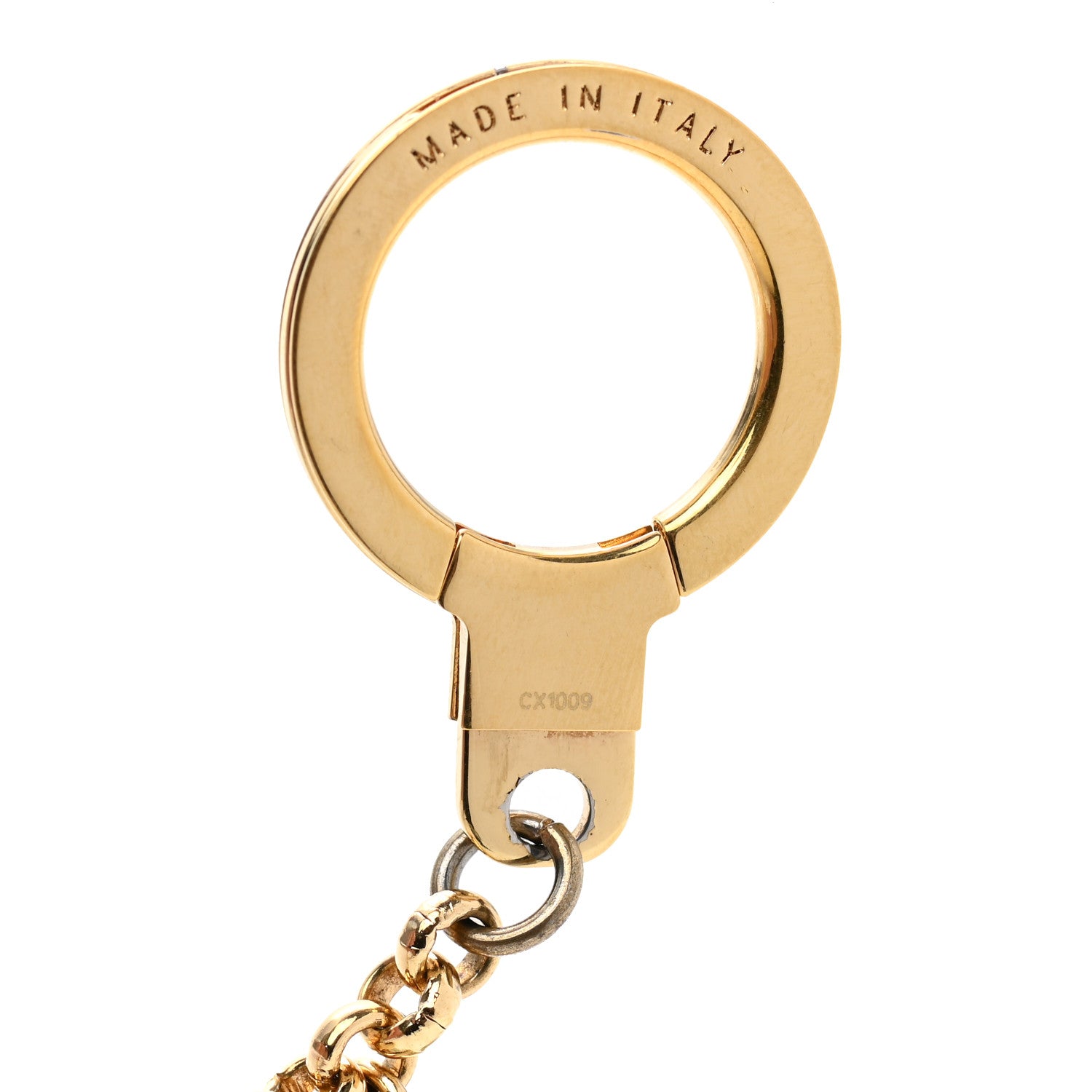 Louis Vuitton Enamel Looping Key Chain Bag Charm Multicolor 4 of 4