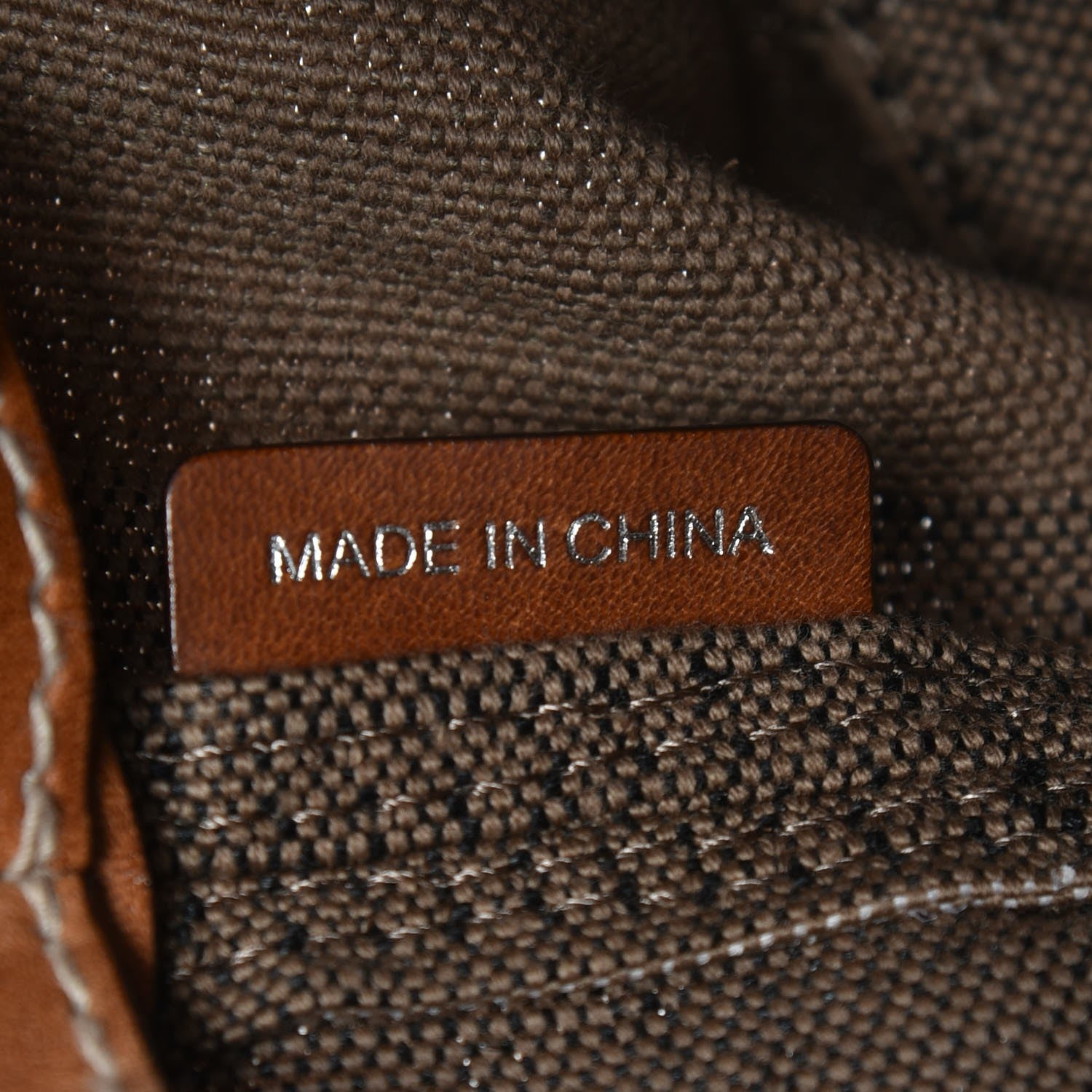 Burberry Canvas Mega Check Medium Susanna Hobo Saddle Brown 8 of 10