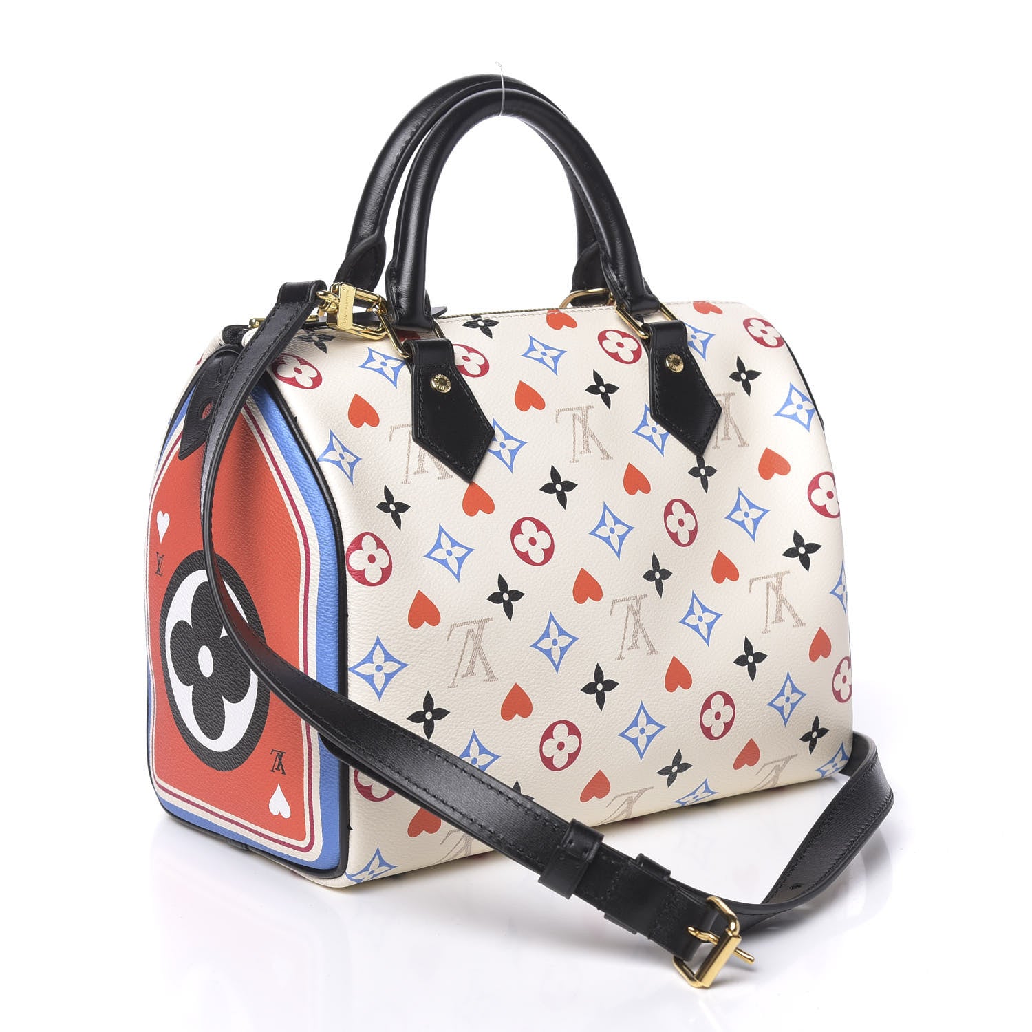 Louis Vuitton Game On Speedy Bandouliere 25 White 3 of 10