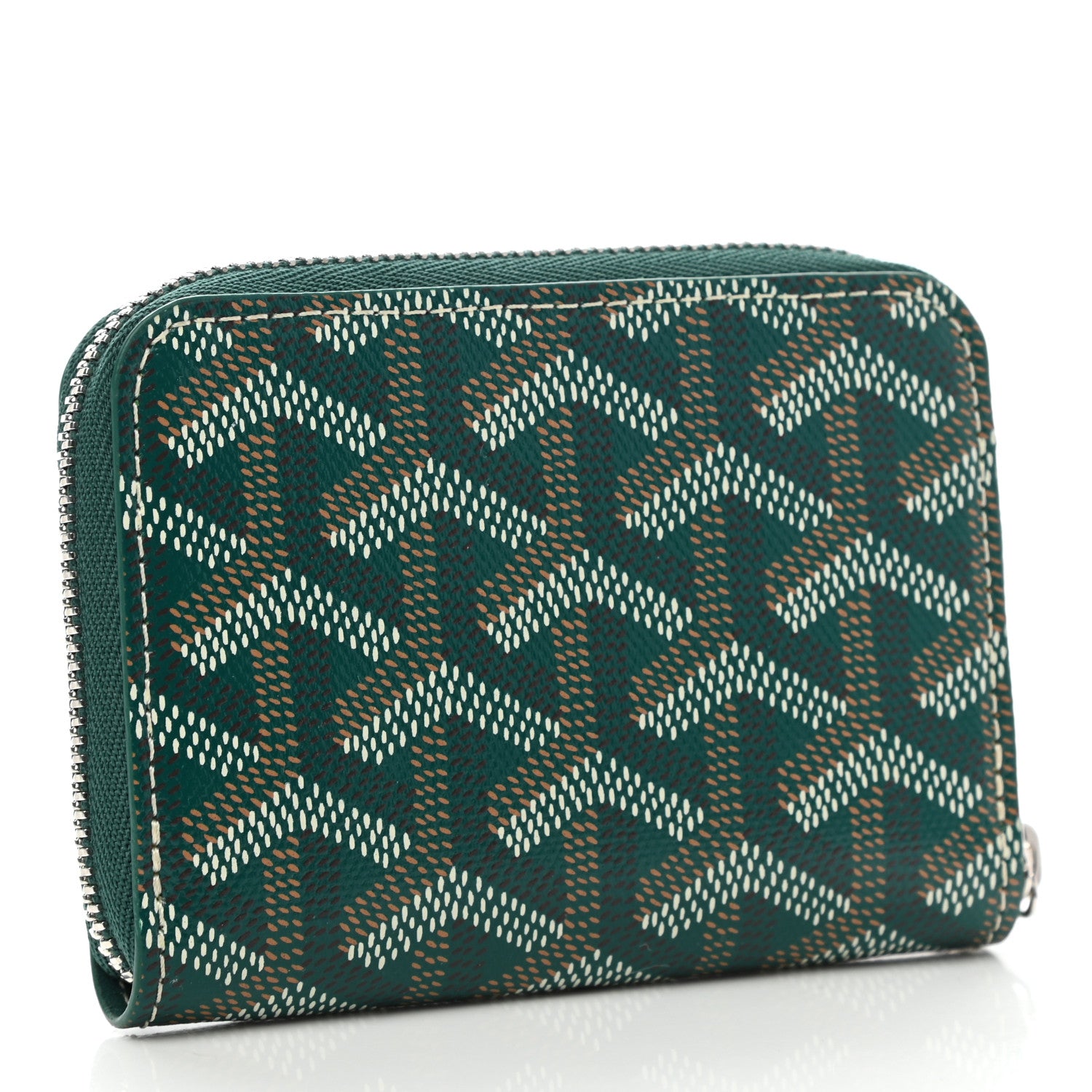 Goyard Goyardine Compact Wallet Minty 3 of 8