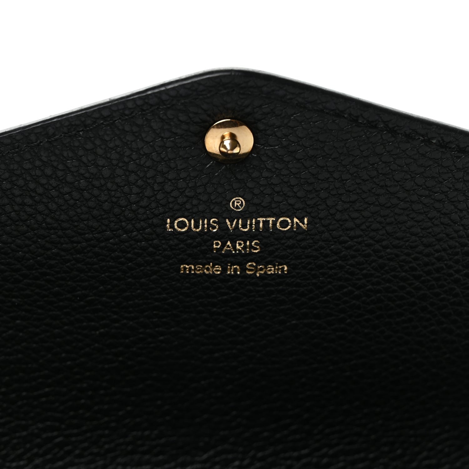 Louis Vuitton LOUIS VUITTON Empreinte Sarah Wallet NM Black 6 of 7