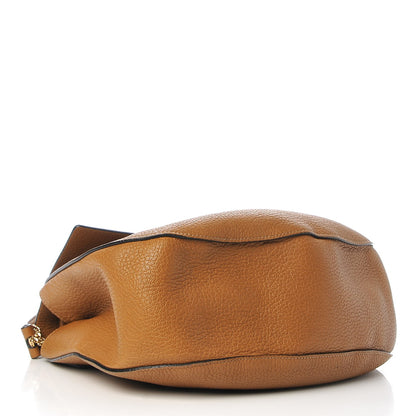 Chloe Grained Lambskin Large Drew Shoulder Bag Caramel 4 of 14