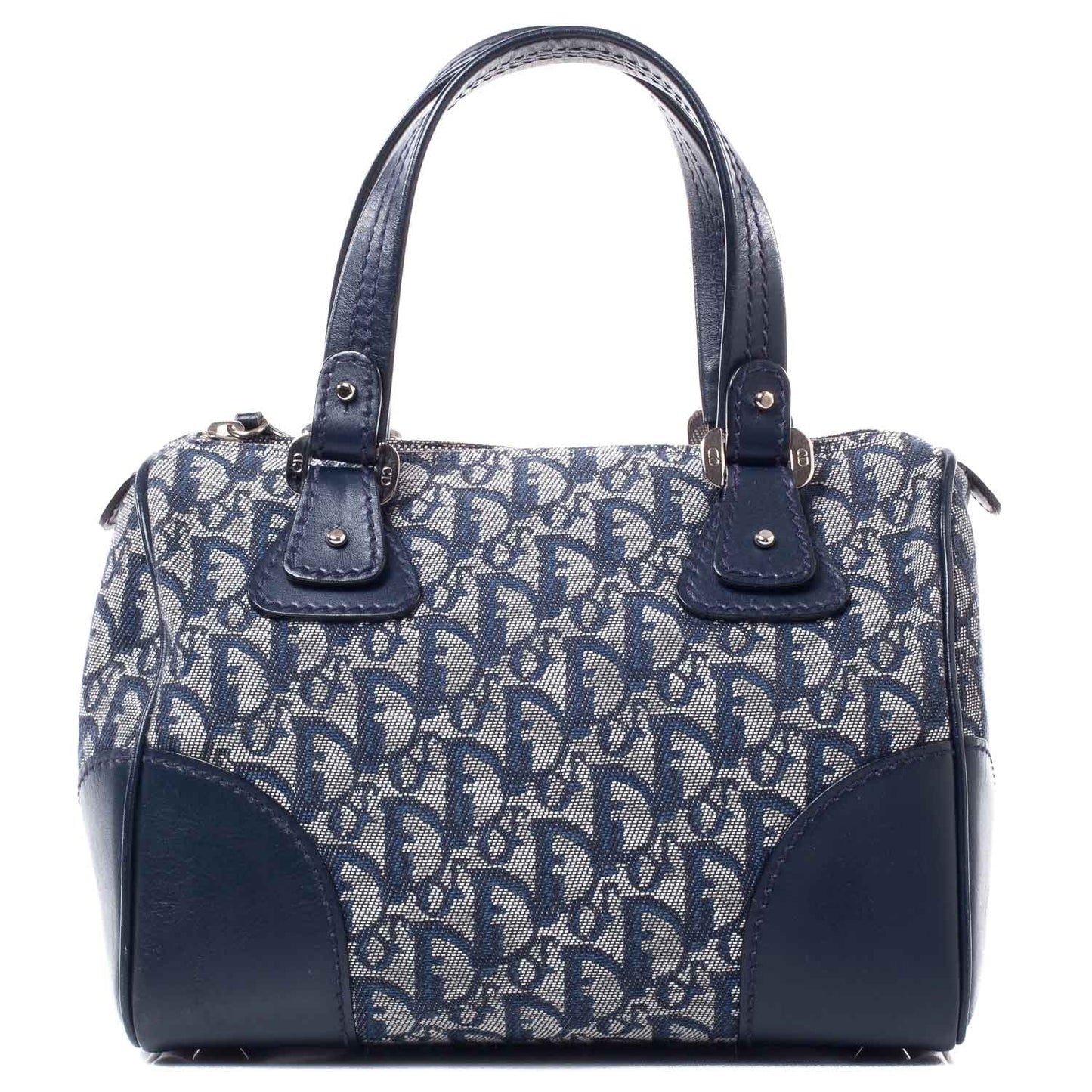 Denim Monogram Boston Navy Blue