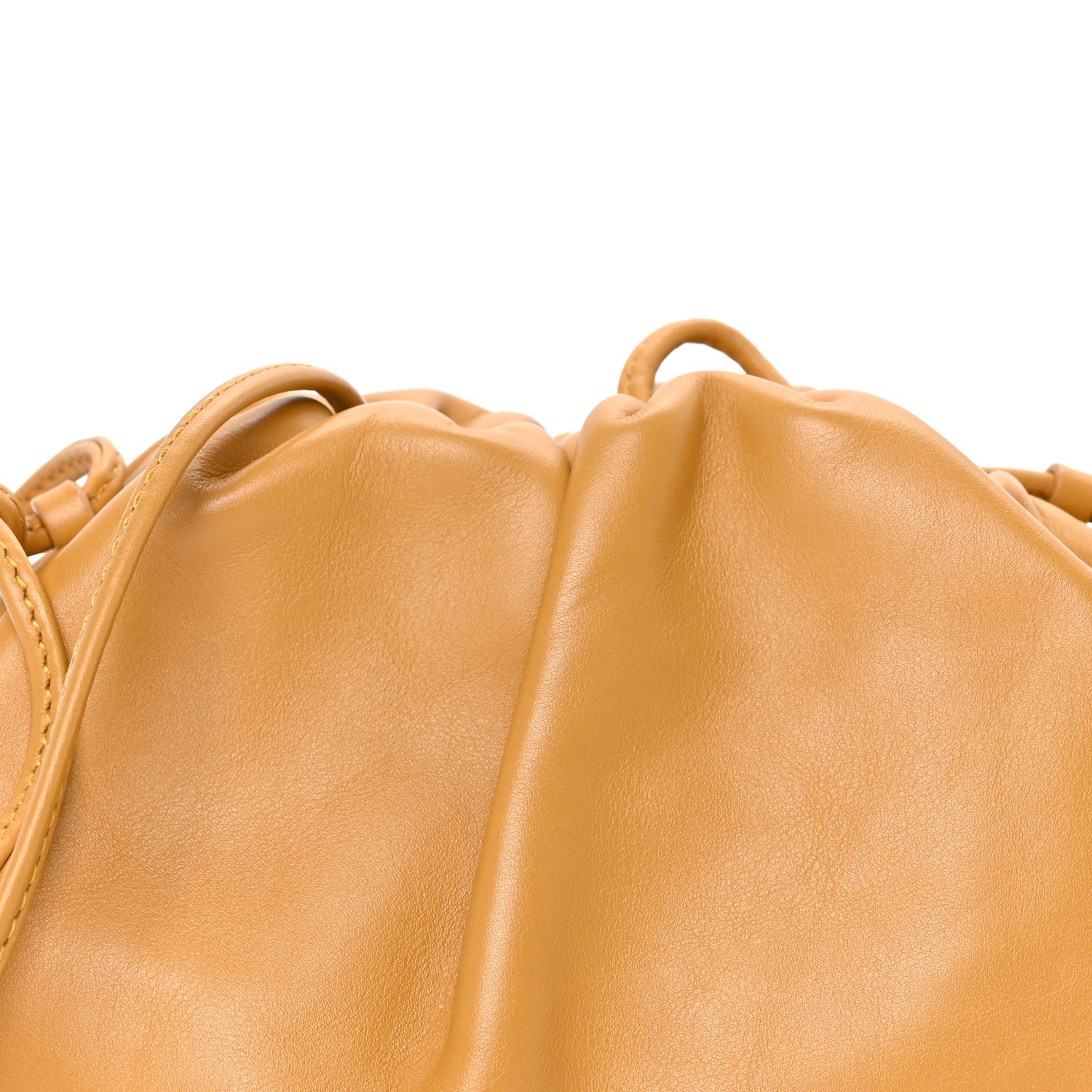 Bottega Veneta Butter Calfskin The Mini Pouch Butterscotch 6 of 7
