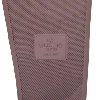 Valentino Garavani Rubber Rockstud Slide Sandals 39 Poudre 5 of 6