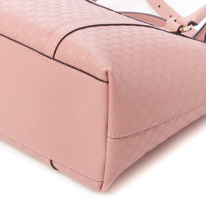 Gucci Soft Microguccissima Small Zippered Satchel Soft Pink 5 of 10