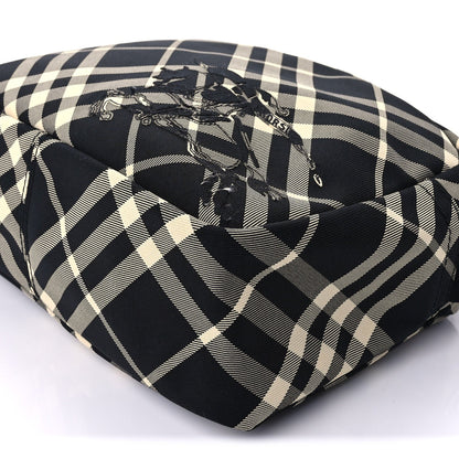 Burberry Canvas Check EKD-applique Crossbody Bag Black Calico 8 of 8