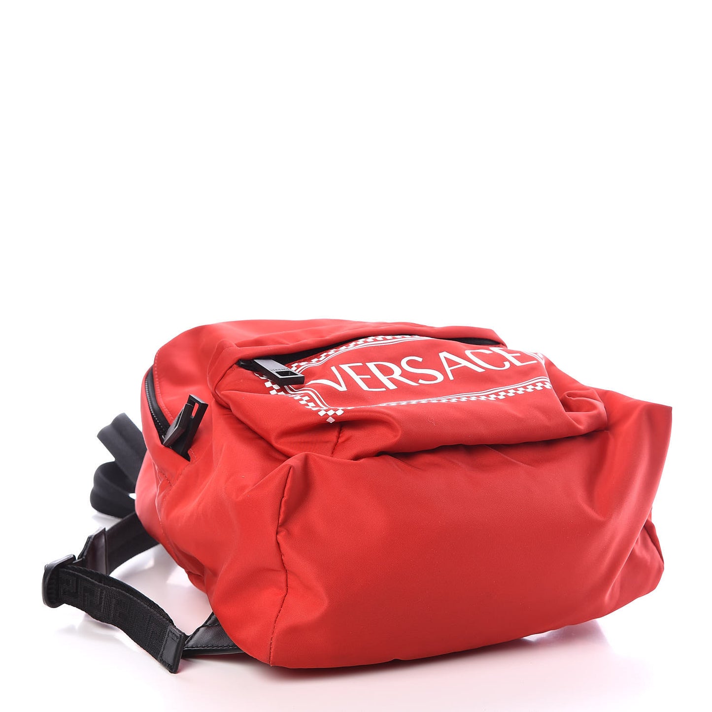 Nylon 90's Vintage Logo Backpack Red White