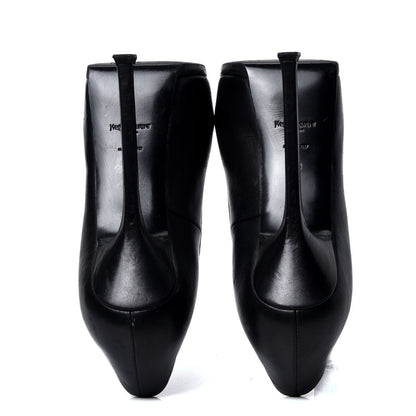 Saint Laurent Vernigolf Tribtoo Platform 80 Pumps 38 Black 5 of 8