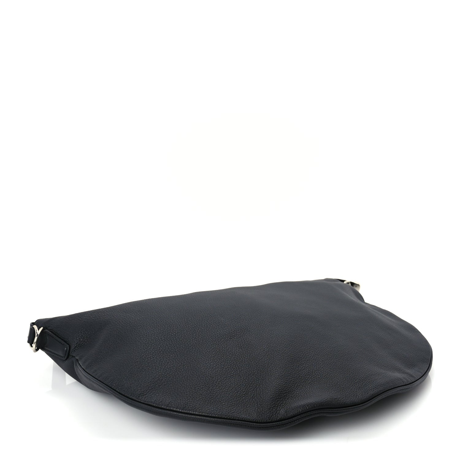 Gucci Grained Calfskin Large B Shoulder Bag Black 3 of 9