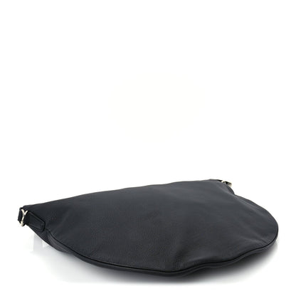 Gucci Grained Calfskin Large B Shoulder Bag Black 3 of 9