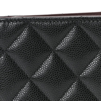 Chanel Caviar Quilted Passport Holder  Black 3 of 8