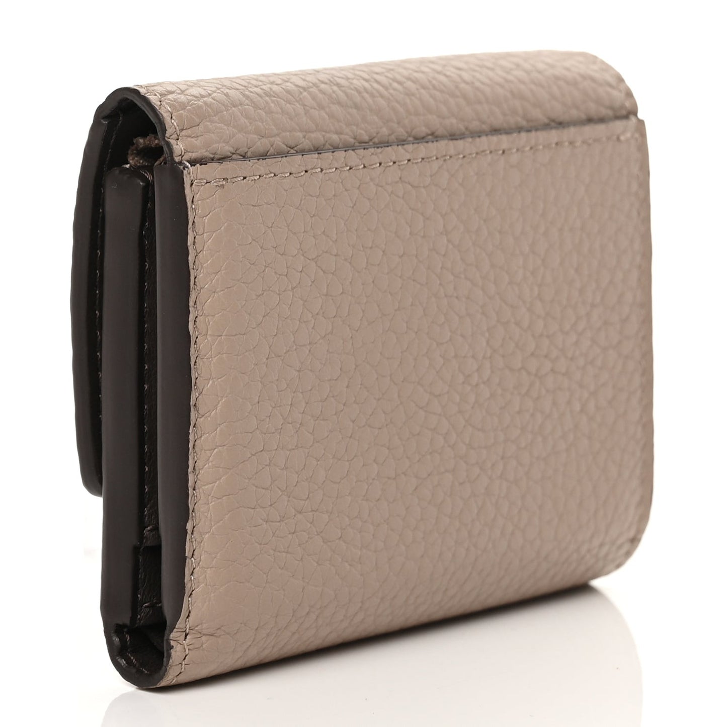 Taurillon Capucines XS Wallet Galet