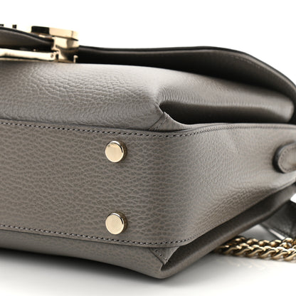 Gucci Dollar Calfskin Interlocking G Top Handle Shoulder Bag Loess 10 of 10