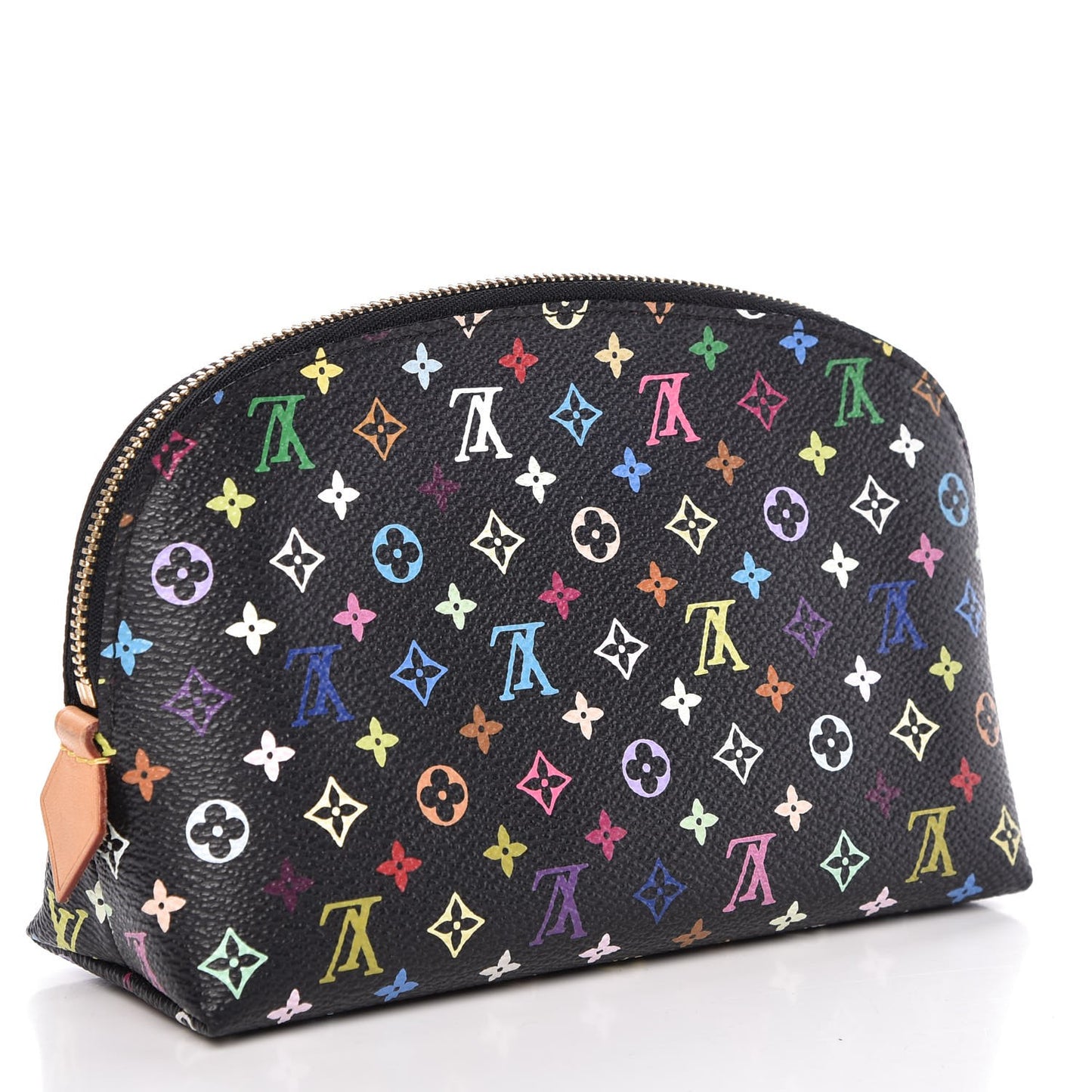 Monogram Multicolor Cosmetic Pouch Black Grenade