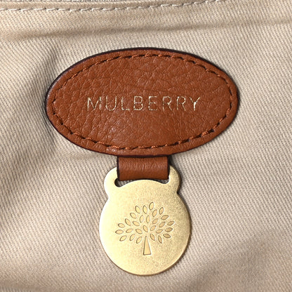 Mulberry Grained Calfskin Effie Satchel Oak 5 of 9