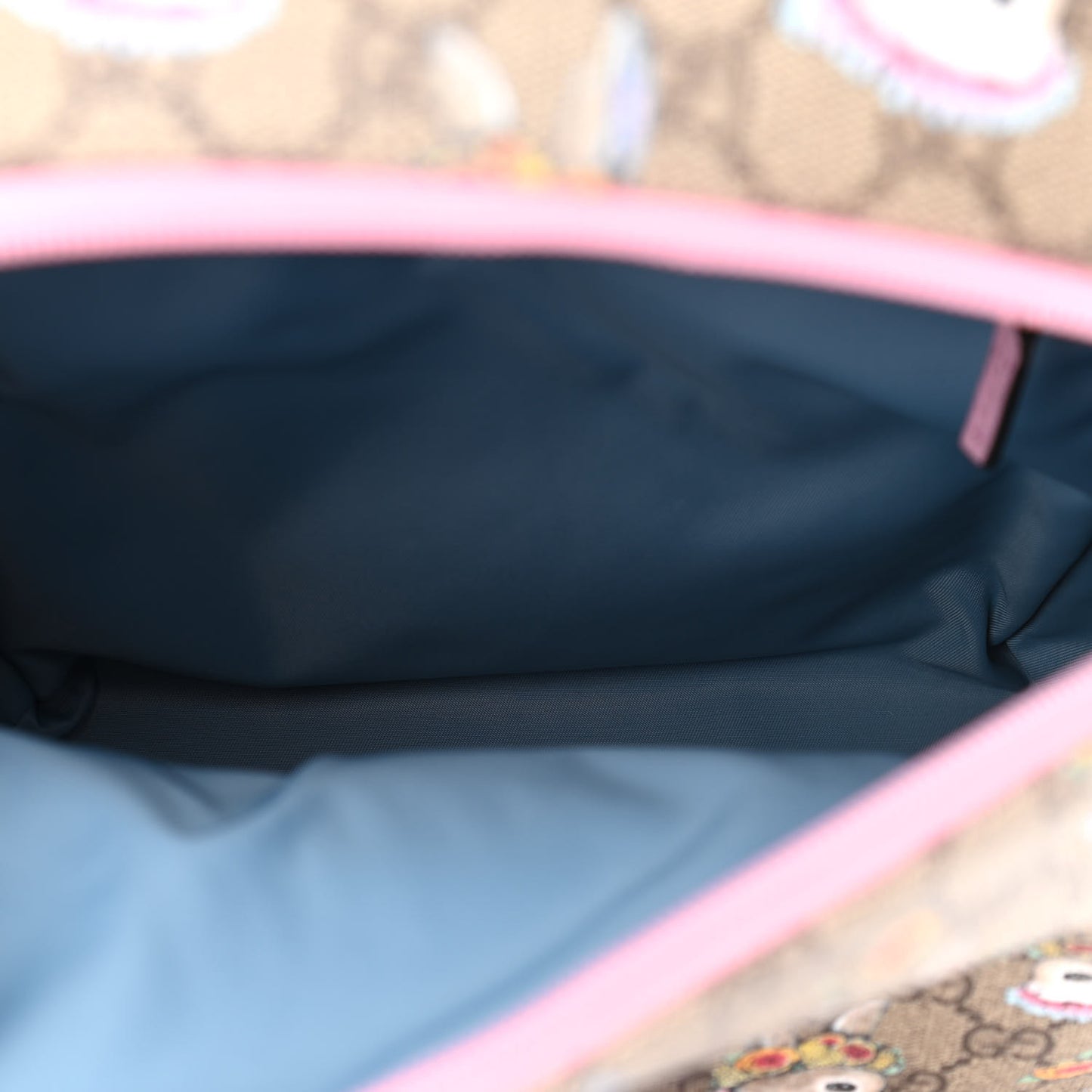 X YUKO HIGUCHI GG Supreme Monogram Childrens Backpack Pink