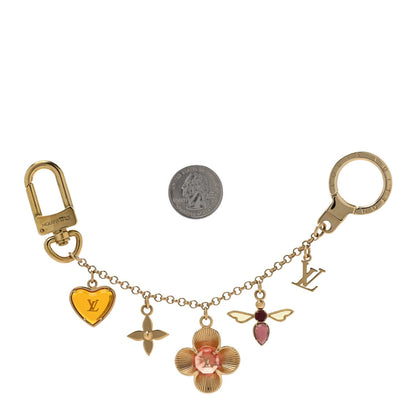 Louis Vuitton Bee Flower Chain Key Charm 2 of 4