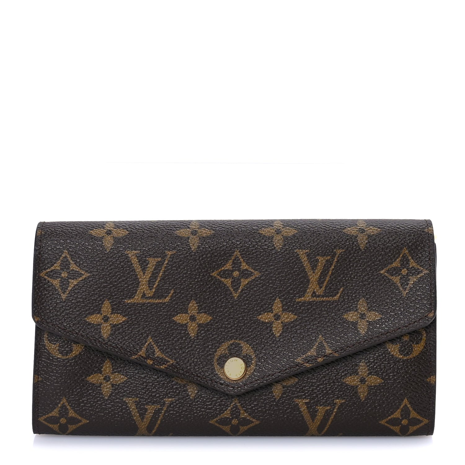 Louis Vuitton Monogram Sarah Wallet NM Brown 1 of 7
