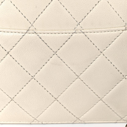 Chanel Sheepskin Quilted Mini Beauty Lock Flap White 23 of 23