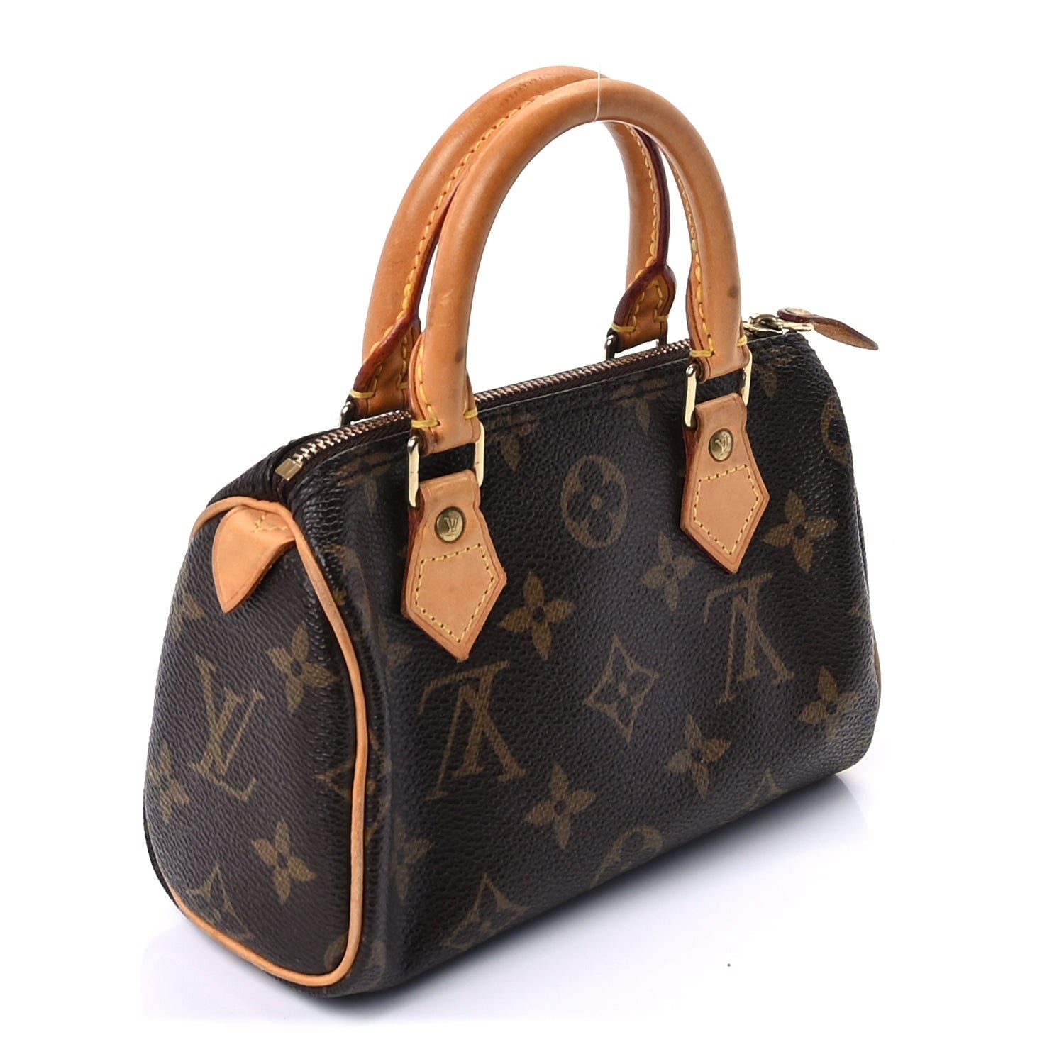 Louis Vuitton Monogram Mini Sac HL Speedy Brown 2 of 7