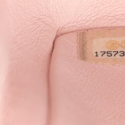 Chanel Patent Quilted Mini Square Flap Light Pink 6 of 14