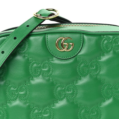 Gucci Calfskin GG Matelasse Shoulder Bag Spring Green 6 of 8