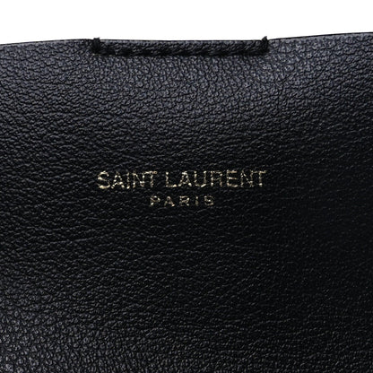 Saint Laurent Calfskin Large Shopping Tote Black 6 of 9