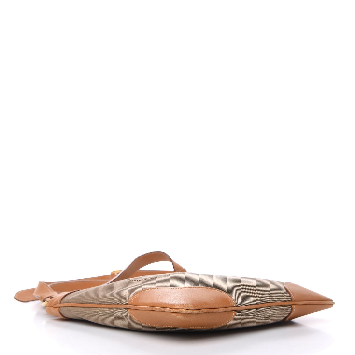 Jacquard Logo Small Flat Messenger Bag Corda Cuoio