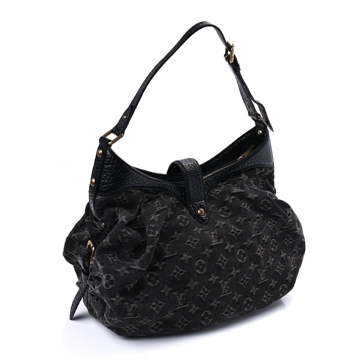 Louis Vuitton Denim Mahina S Black 2 of 8