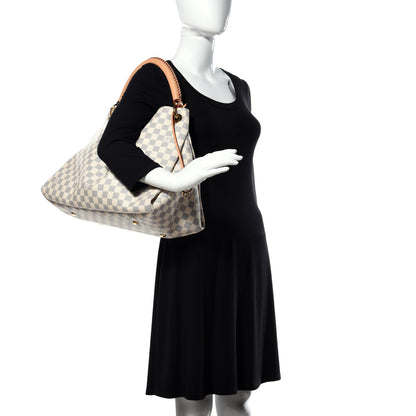 Louis Vuitton Damier Azur Artsy MM 2 of 8