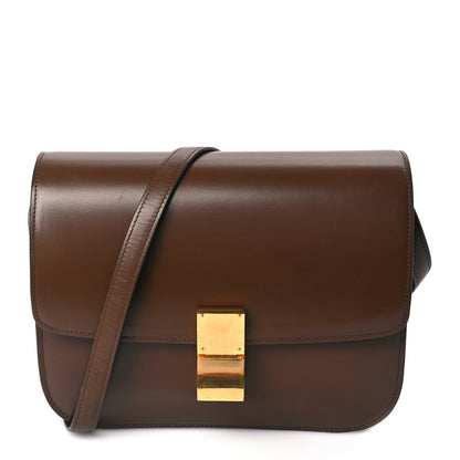 Celine Box Calfskin Medium Classic Box Flap Bag Camel 1 of 8