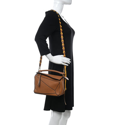 Loewe Calfskin Small Puzzle Bag Light Caramel 2 of 16