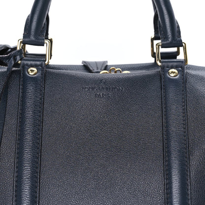Louis Vuitton Calfskin Sofia Coppola SC Bag MM Blue 6 of 7