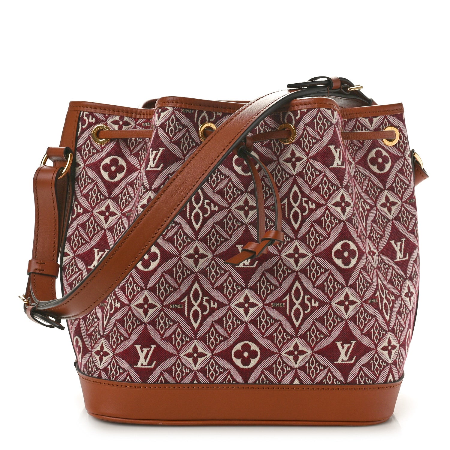 Louis Vuitton Jacquard Since 1854 Petit Noe Bordeaux 1 of 10